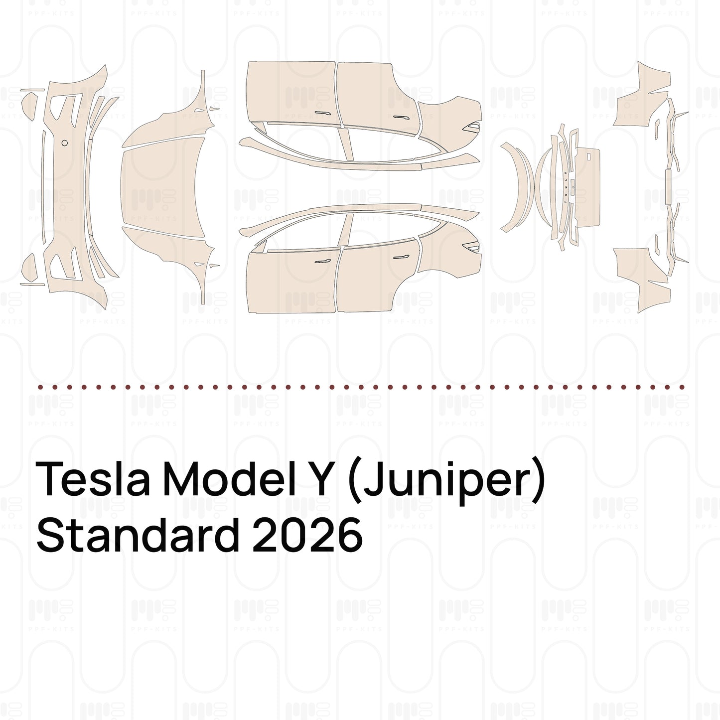 Pre-Cut PPF Tesla Model Y (Juniper) Standard 2026
