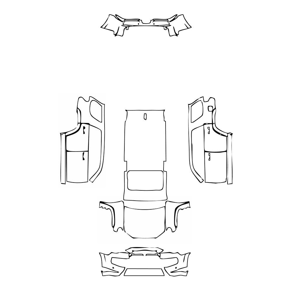 Pre-Cut PPF Toyota 4 Runner Limited 2018 - PPF-Kits