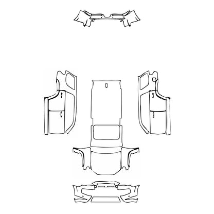 Pre-Cut PPF Toyota 4 Runner Limited 2018 - PPF-Kits