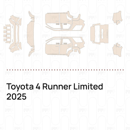 Pre-Cut PPF Toyota 4 Runner Limited 2025