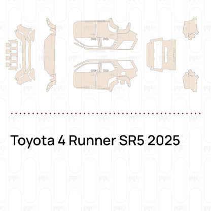 Pre-Cut PPF Toyota 4 Runner SR5 2025