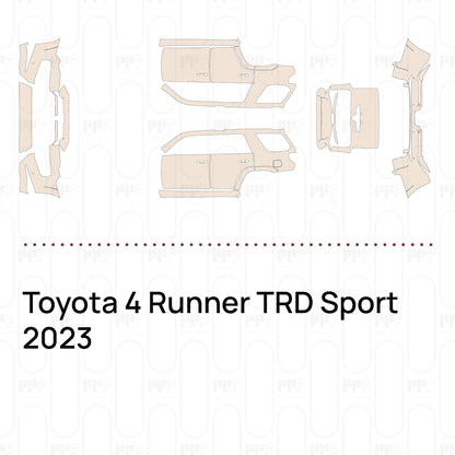 Pre-Cut PPF Toyota 4 Runner TRD Sport 2023