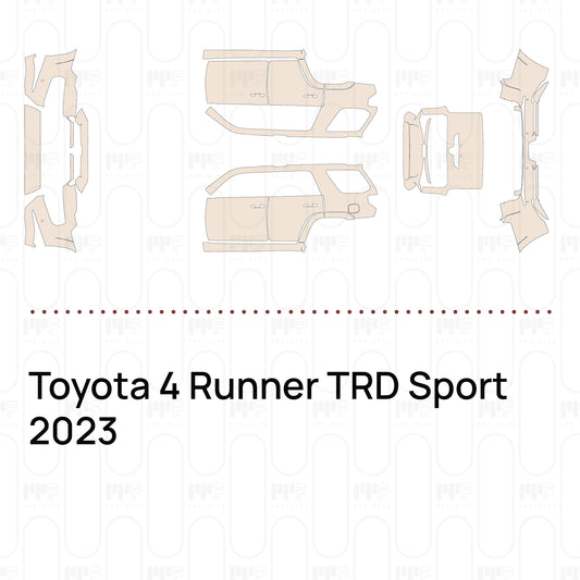 Pre-Cut PPF Toyota 4 Runner TRD Sport 2023