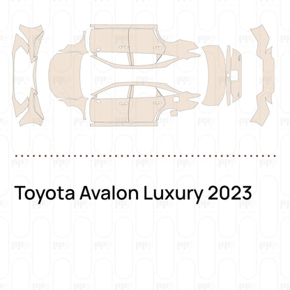 Pre-Cut PPF Toyota Avalon Luxury 2023