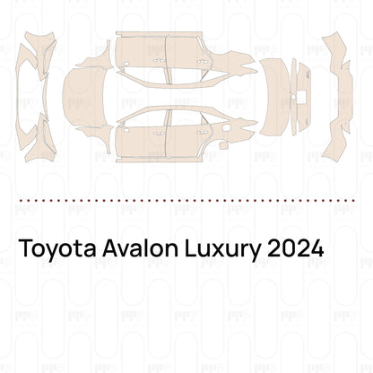 Pre-Cut PPF Toyota Avalon Luxury 2024