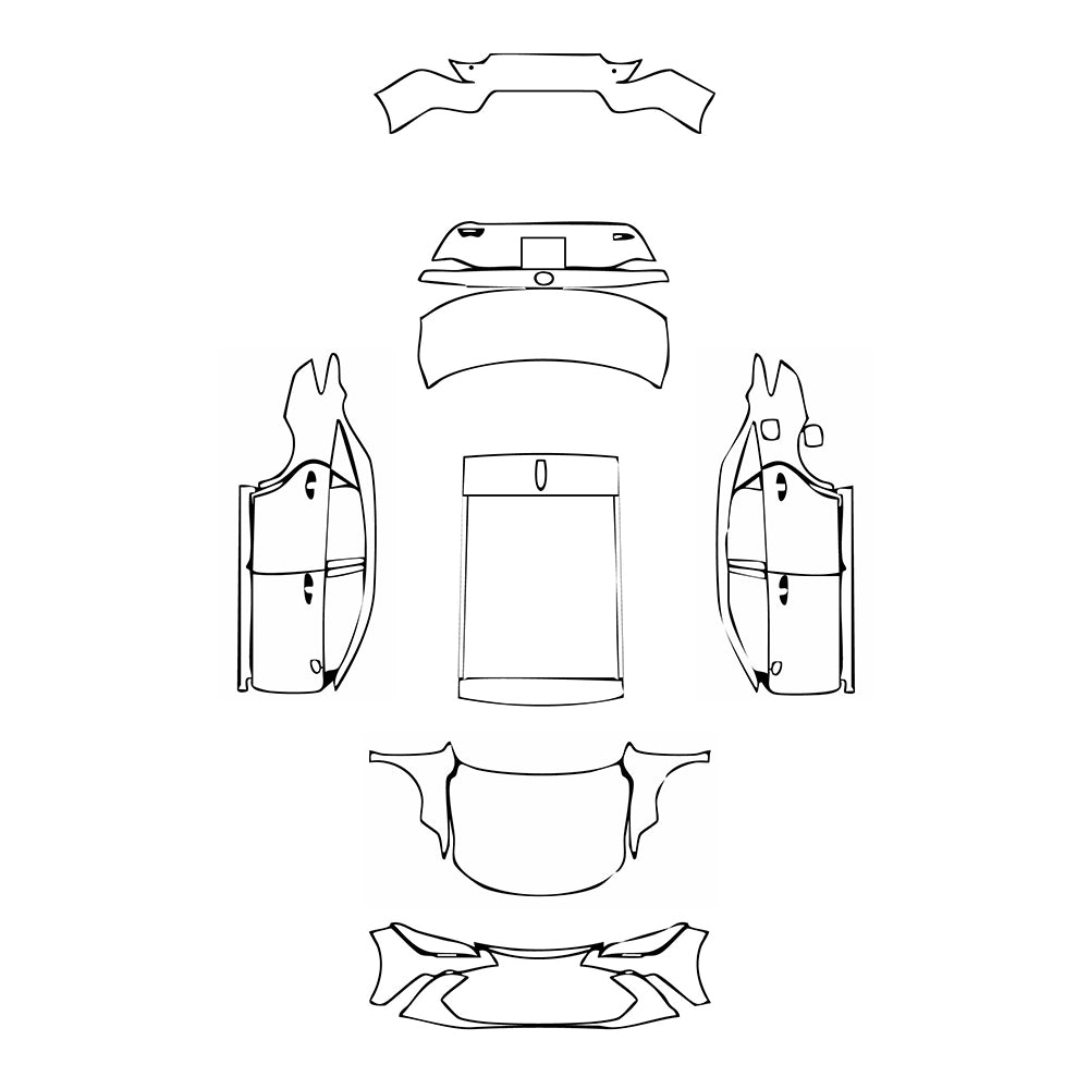 Pre-Cut PPF Toyota Avalon Sport 2020 - PPF-Kits