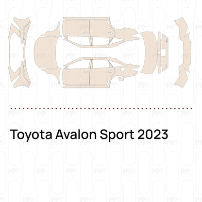 Pre-Cut PPF Toyota Avalon Sport 2023