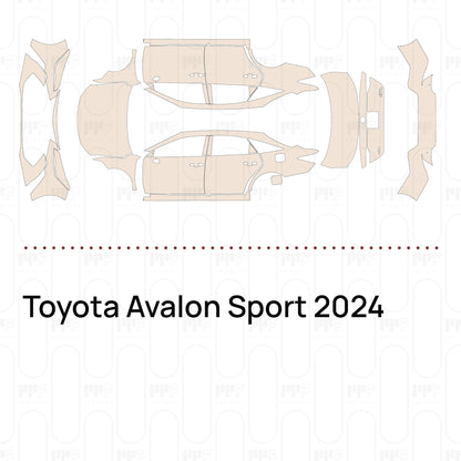 Pre-Cut PPF Toyota Avalon Sport 2024