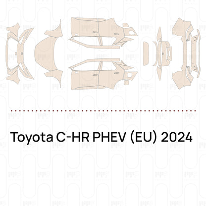 Pre-Cut PPF Toyota C-HR PHEV (EU) 2024