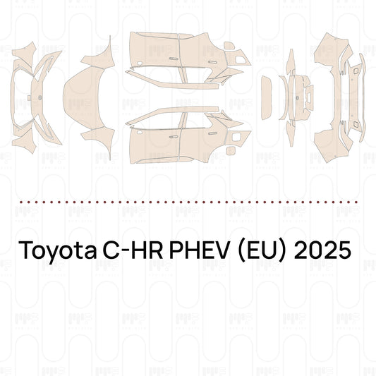 Pre-Cut PPF Toyota C-HR PHEV (EU) 2025