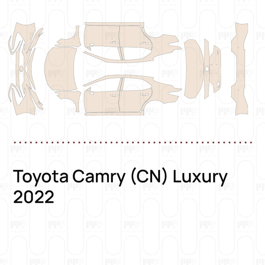 Pre-Cut PPF Toyota Camry (CN) Luxury 2022