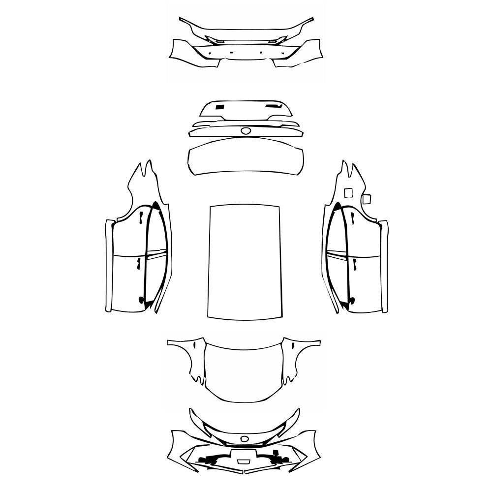 Pre-Cut PPF Toyota Camry (CN) Luxury 2025 - PPF-Kits
