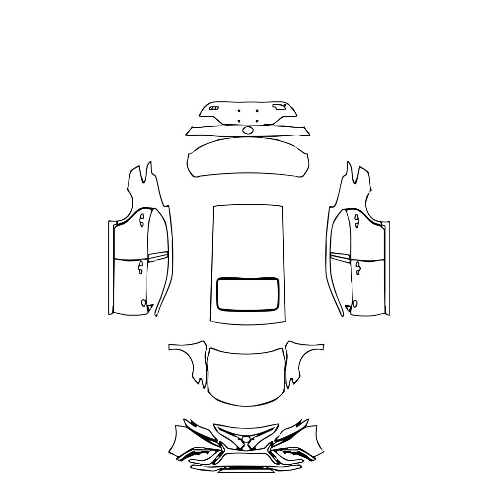 Pre-Cut PPF Toyota Camry (CN) Sport 2021 - PPF-Kits