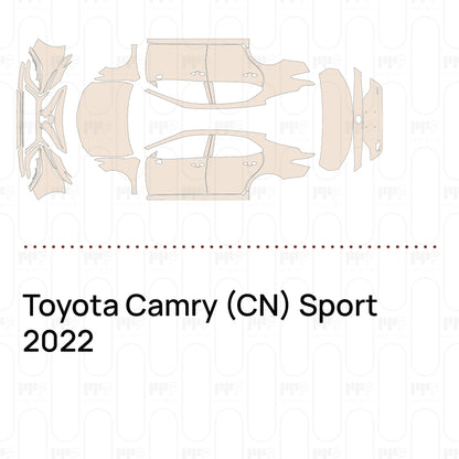 Pre-Cut PPF Toyota Camry (CN) Sport 2022