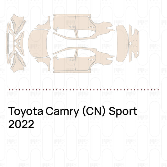 Pre-Cut PPF Toyota Camry (CN) Sport 2022