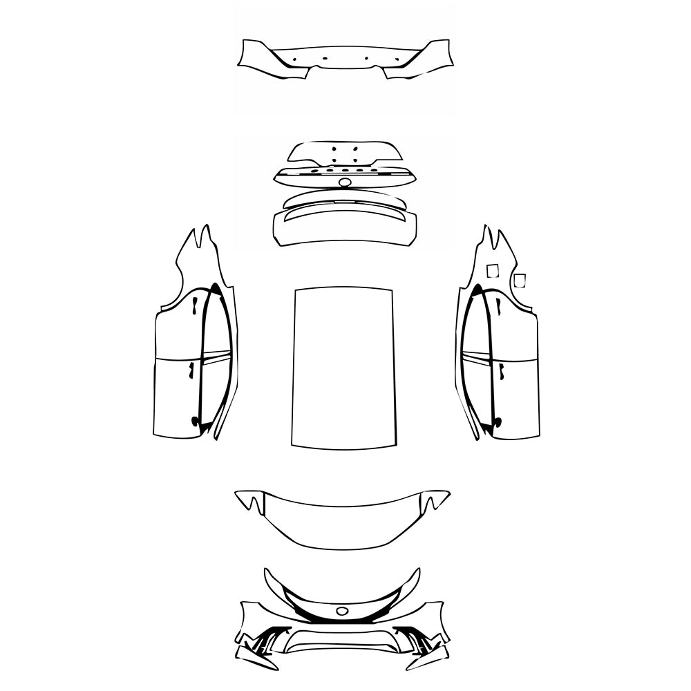 Pre-Cut PPF Toyota Camry (US) SE 2025 - PPF-Kits