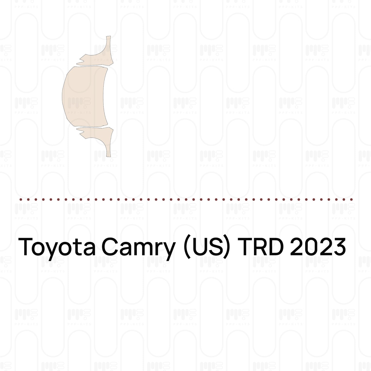 Pre-Cut PPF Toyota Camry (US) TRD 2023