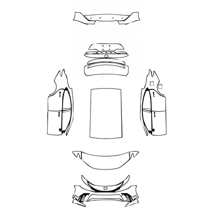 Pre-Cut PPF Toyota Camry (US) XSE 2024 - PPF-Kits