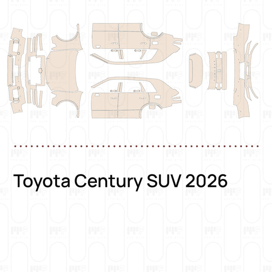 Pre-Cut PPF Toyota Century SUV 2026