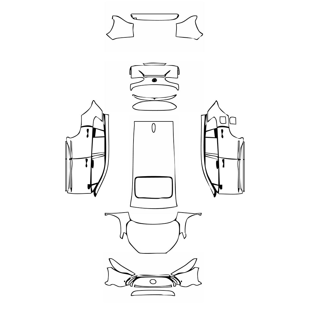 Pre-Cut PPF Toyota Corolla Cross (CN) 2025 - PPF-Kits