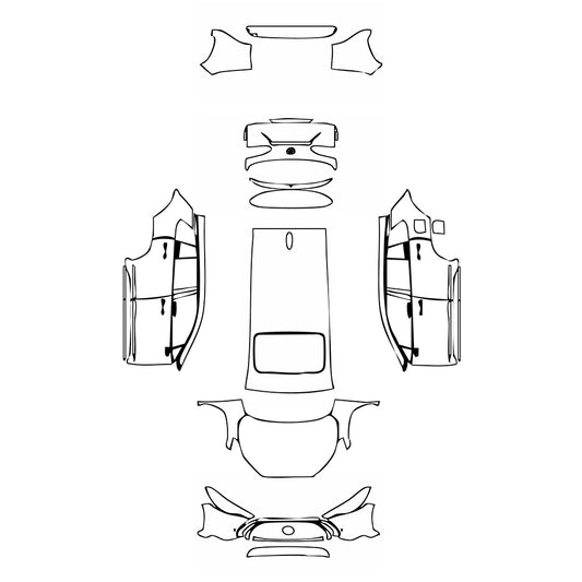 Pre-Cut PPF Toyota Corolla Cross (CN) 2025 - PPF-Kits