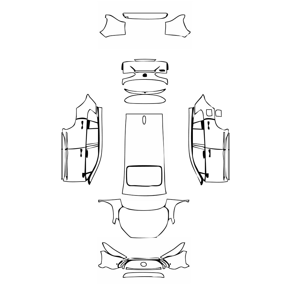 Pre-Cut PPF Toyota Corolla Cross (US) L 2024 - PPF-Kits