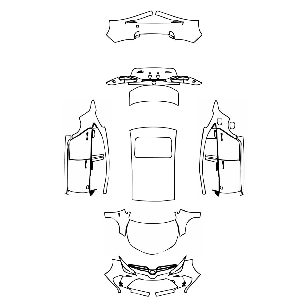 Pre-Cut PPF Toyota Corolla (CN) 2024 - PPF-Kits