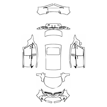 Pre-Cut PPF Toyota Corolla (CN) 2024 - PPF-Kits