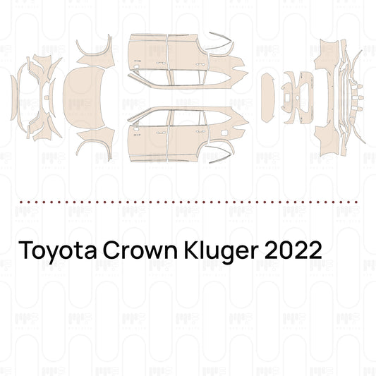 Pre-Cut PPF Toyota Crown Kluger 2022