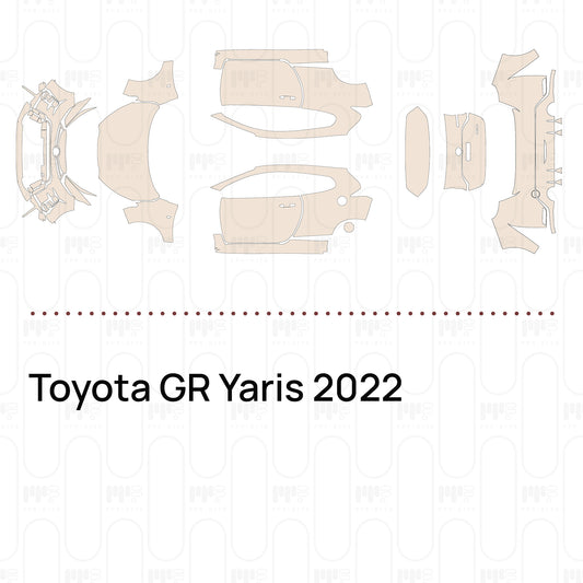 Pre-Cut PPF Toyota GR Yaris 2022