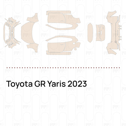 Pre-Cut PPF Toyota GR Yaris 2023