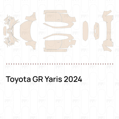 Pre-Cut PPF Toyota GR Yaris 2024