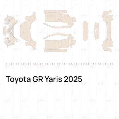 Pre-Cut PPF Toyota GR Yaris 2025