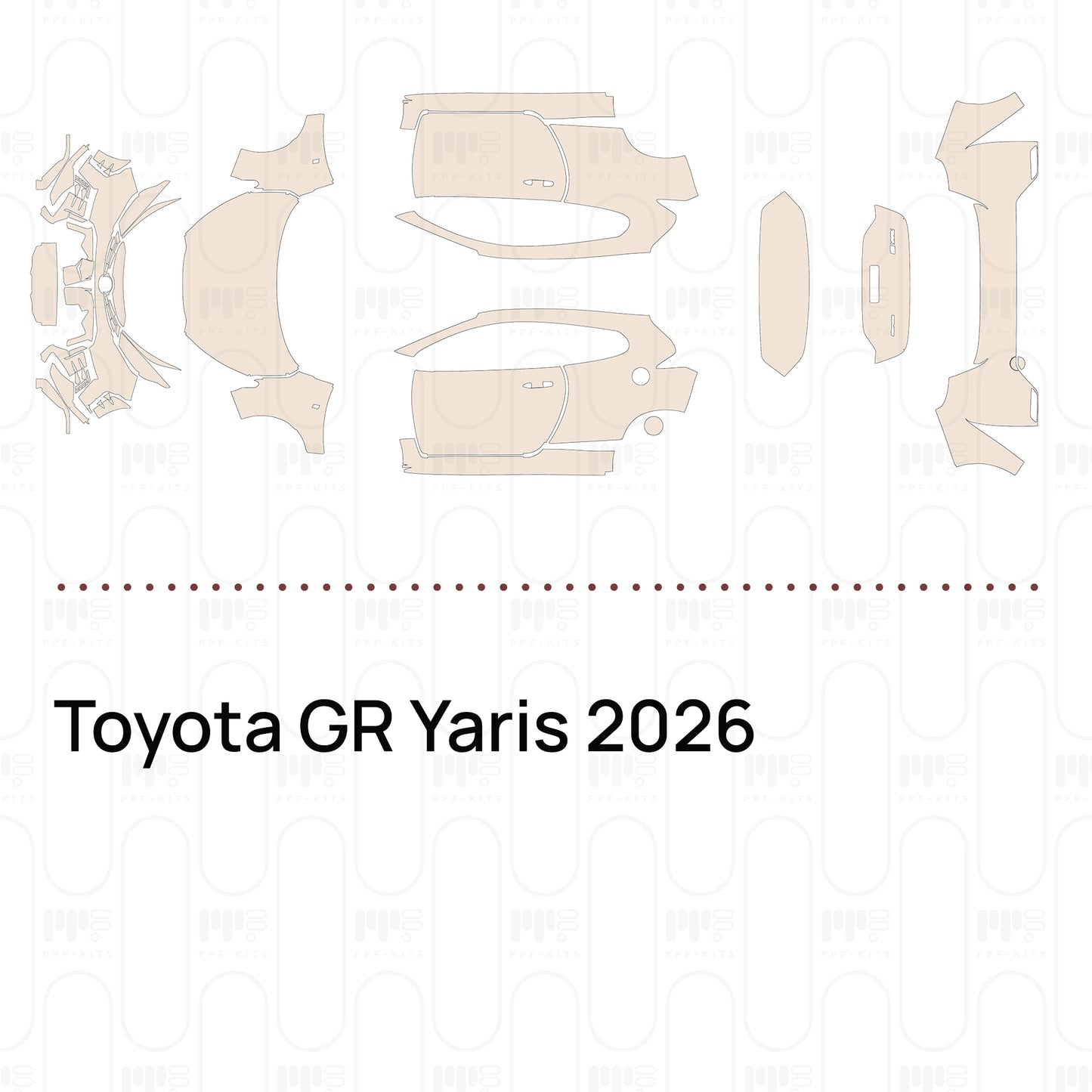 Pre-Cut PPF Toyota GR Yaris 2026