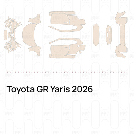 Pre-Cut PPF Toyota GR Yaris 2026