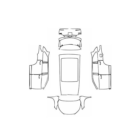 Pre-Cut PPF Toyota Highlander (CN) 2016 - PPF-Kits