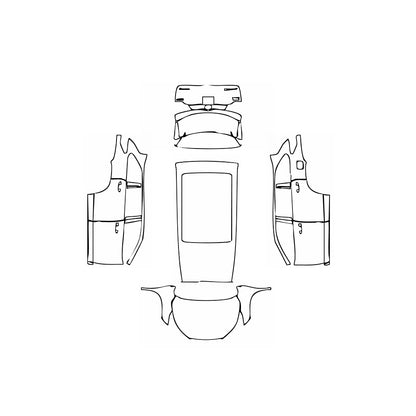 Pre-Cut PPF Toyota Highlander (CN) 2017 - PPF-Kits
