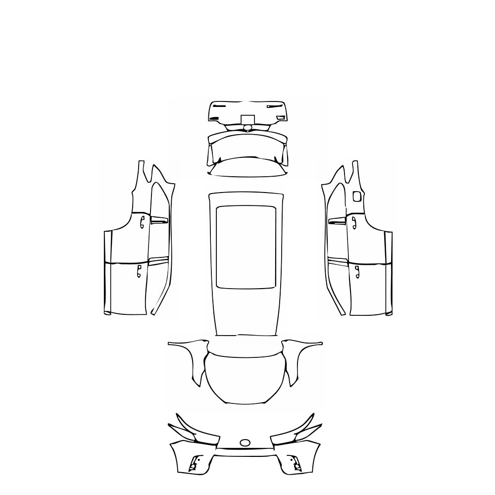 Pre-Cut PPF Toyota Highlander (CN) 2020 - PPF-Kits