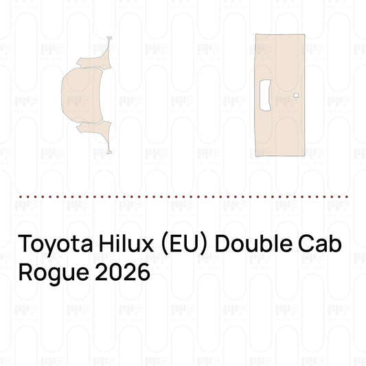 Pre-Cut PPF Toyota Hilux (EU) Double Cab Rogue 2026
