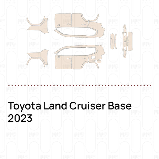 Pre-Cut PPF Toyota Land Cruiser Base 2023