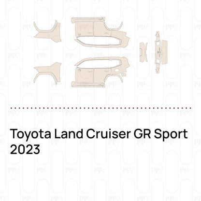 Pre-Cut PPF Toyota Land Cruiser GR Sport 2023