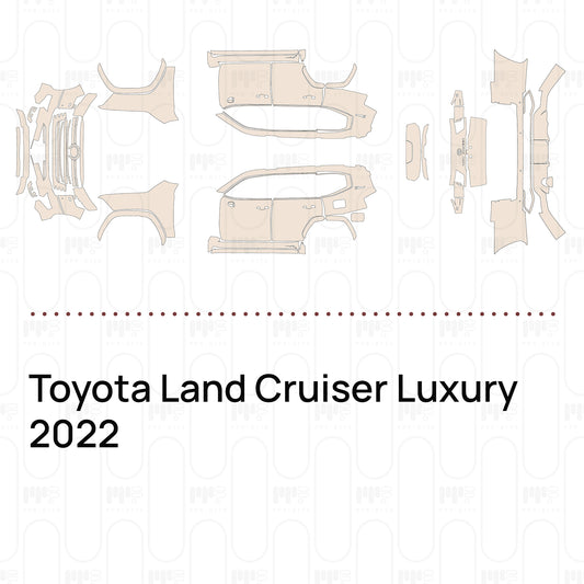 Pre-Cut PPF Toyota Land Cruiser Luxury 2022