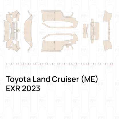Pre-Cut PPF Toyota Land Cruiser (ME) EXR 2023