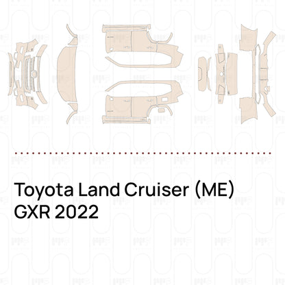 Pre-Cut PPF Toyota Land Cruiser (ME) GXR 2022