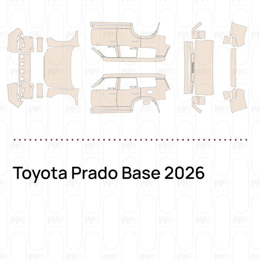 Pre-Cut PPF Toyota Prado Base 2026