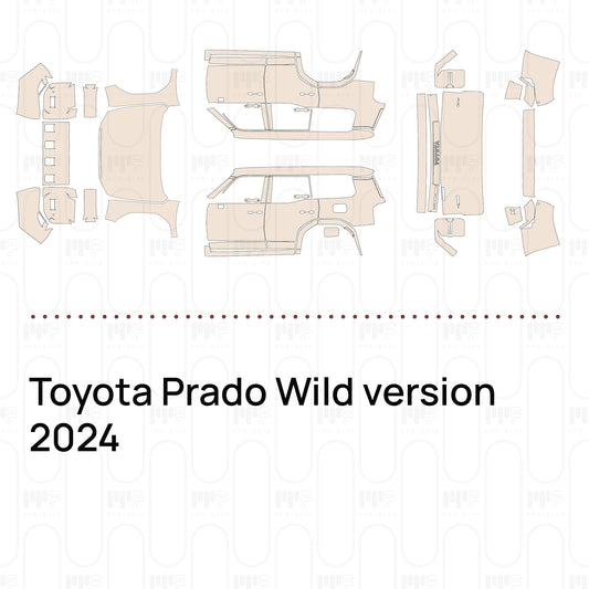 Pre-Cut PPF Toyota Prado Wild version 2024