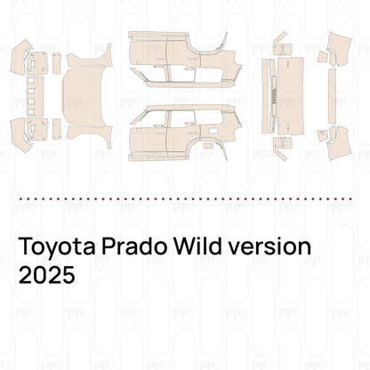 Pre-Cut PPF Toyota Prado Wild version 2025