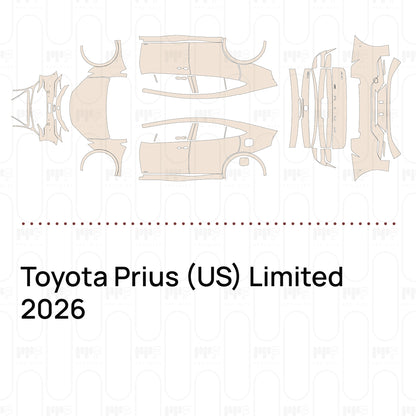 Pre-Cut PPF Toyota Prius (US) Limited 2026