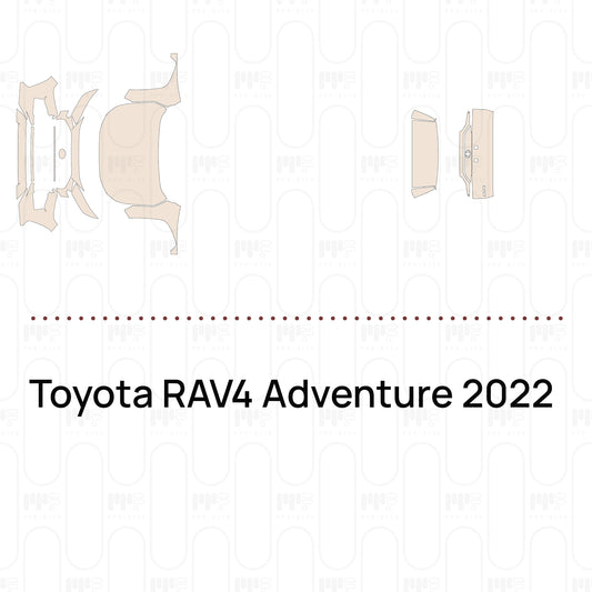 Pre-Cut PPF Toyota RAV4 Adventure 2022