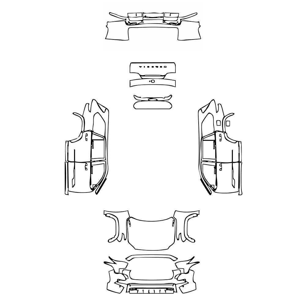 Pre-Cut PPF Toyota Sequoia Platinum 2025